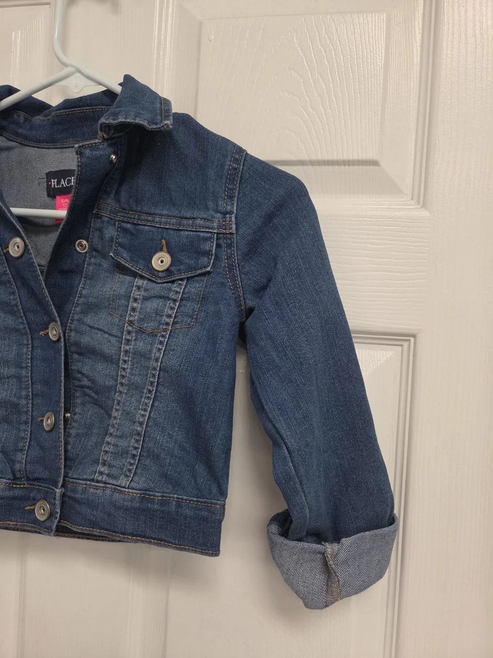The Children's Place Girls' Blue Denim Jacket